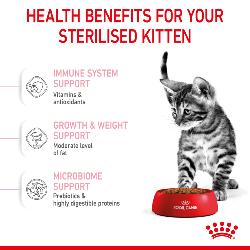 Royal Canin Dry Cat Food Kitten Sterilised 400g