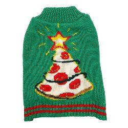 Happy Pet Christmas Tree Sweater M/L - Back Length 44cm