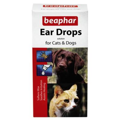 Beaphar Dog & Cat Ear Drops 15ml