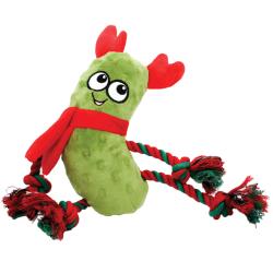 Happy Pet Holly Robin Prancers Pickle Party Mixed Pack Soft Dog Toy