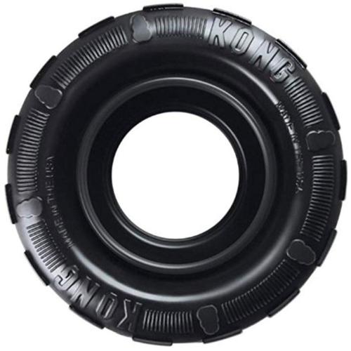 KONG Extreme Traxx Tough Dog Tyre Toy - Medium/Large 11cm