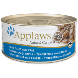 Applaws Natural Complementary Cat Food - 70g Tin - Tuna & Crab (10% Off)