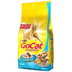 Go Cat Complete Dry Food Adult with Tuna, Herring & added Vegetables / 2kg