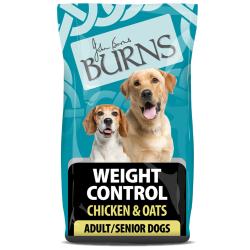 Burns Weight Control Dog Food - Chicken & Oats - 2kg