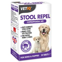 VetIQ Stool Repel Coprophagia Aid For Dogs & Puppies (30 Tablets)