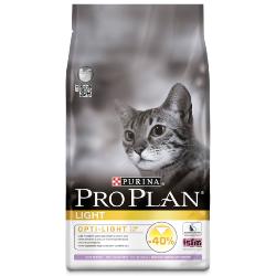 Pro Plan Premium Cat Food Light with Opti-Light Rich in Turkey / 3kg