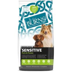 Burns Sensitive Dog Food - Pork & Potato - 2kg