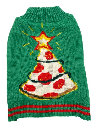 Happy Pet Christmas Tree Sweater S/M - 35cm Back