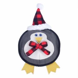Cupid & Comet | Christmas Dog Toy | Tough Canvas Pinga Penguin