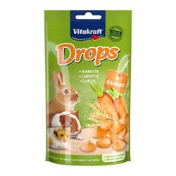 Vitakraft Drops For Small Animals Carrot 75g