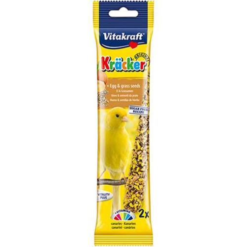 Vitakraft Kracker Canary Treat Sticks (2 Pack) - Egg & Grass Seed