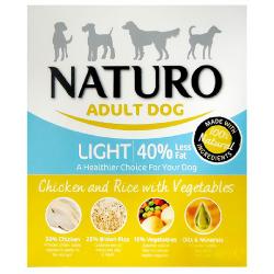 Naturo Light Wet Dog Food (Adult) - Chicken, Rice And Veg 400g