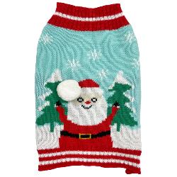 Happy Pet Santa Sweater S/M - 36cm Back