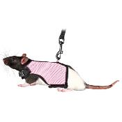 Trixie Soft Harness For Small Animals With Lead 1.20m Rats 12-18cm