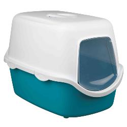 Trixie Vico Hooded Cat Litter Tray - Teal