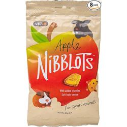 VetIQ Nibblots Small Animal Treats - Apple 30g