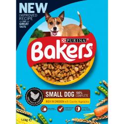Bakers Complete Dog Food for Small Dogs - Chicken and Country Vegetables 1.1kg