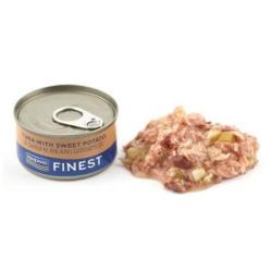 Fish4Dogs Finest Tuna Sweet Potato Dog Food Tin 85g