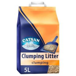 Catsan Ultra Natural Clay Clumping Cat Litter 5L
