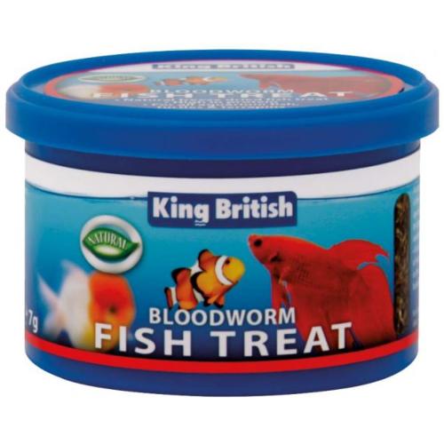 King British Bloodworm Natural Food 7g