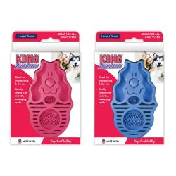 KONG Zoom Groom For Dogs Firm (Blue)