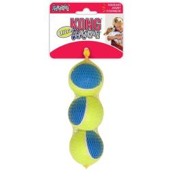 ASSISI ANIMAL SANCTUARY DONATION - KONG Ultra SqueakAir Tennis Ball Medium 3 Pack