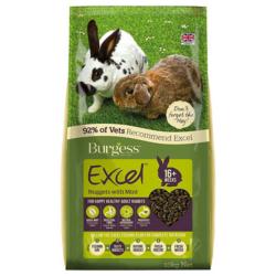 Burgess Excel Adult Rabbit Nuggets 10kg
